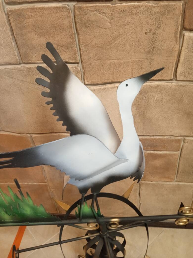 Флюгер "АИСТ СЧАСТЬЯ" металлический (ПОД ЗАКАЗ) в Королёве фото 6 Для дома и дачи Королёв