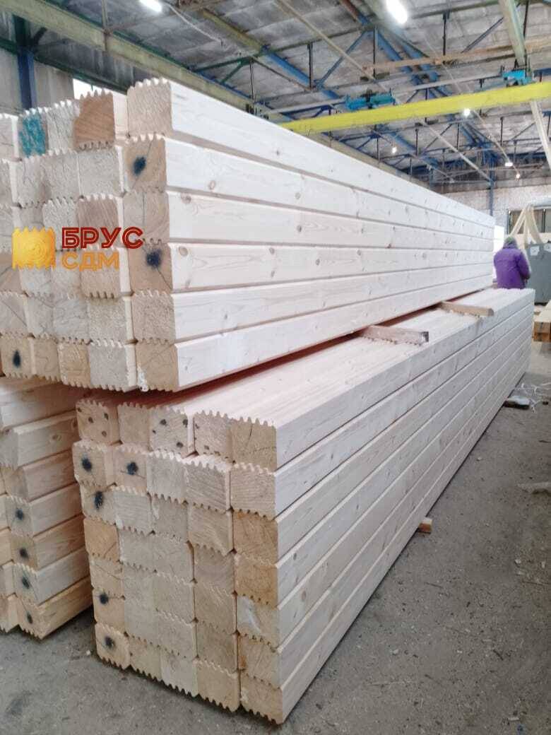Профилированный брус камерной сушки