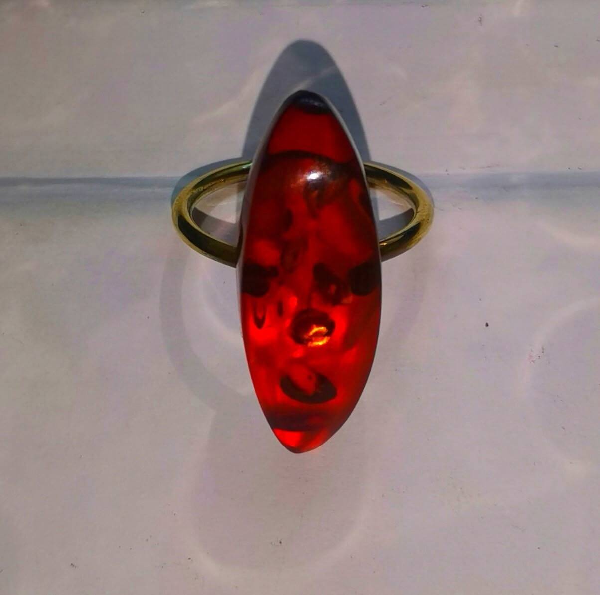 Винтажный перстень. Янтарь.  в Ростове-на-Дону фото 2 Личные вещи Ростов-на-Дону