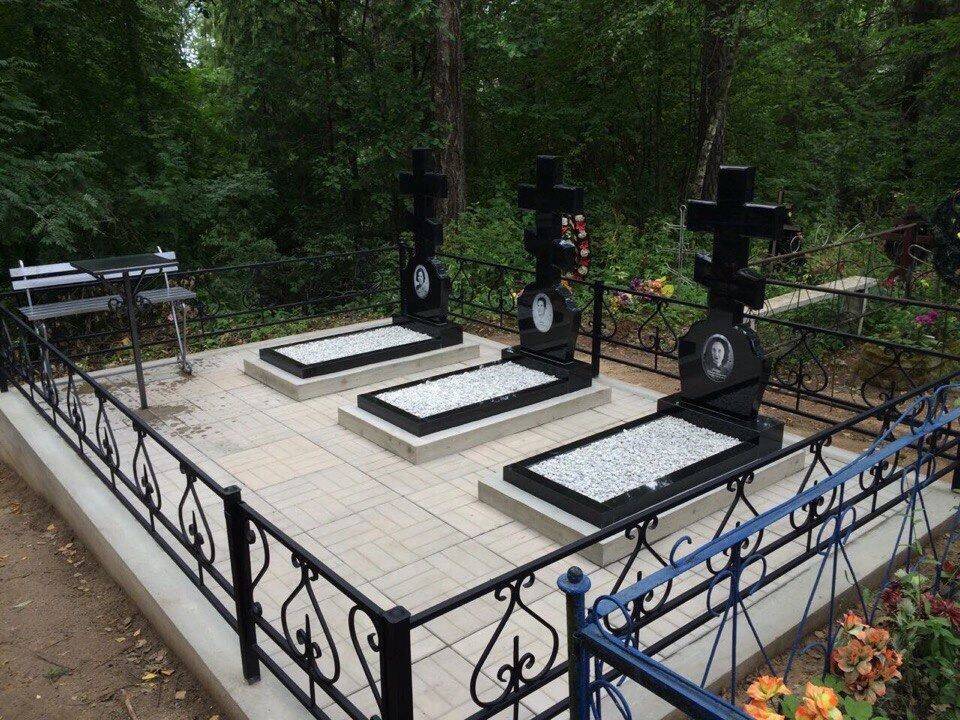 Благоустройство мест захоронений в Луге фото 4 Услуги Луга