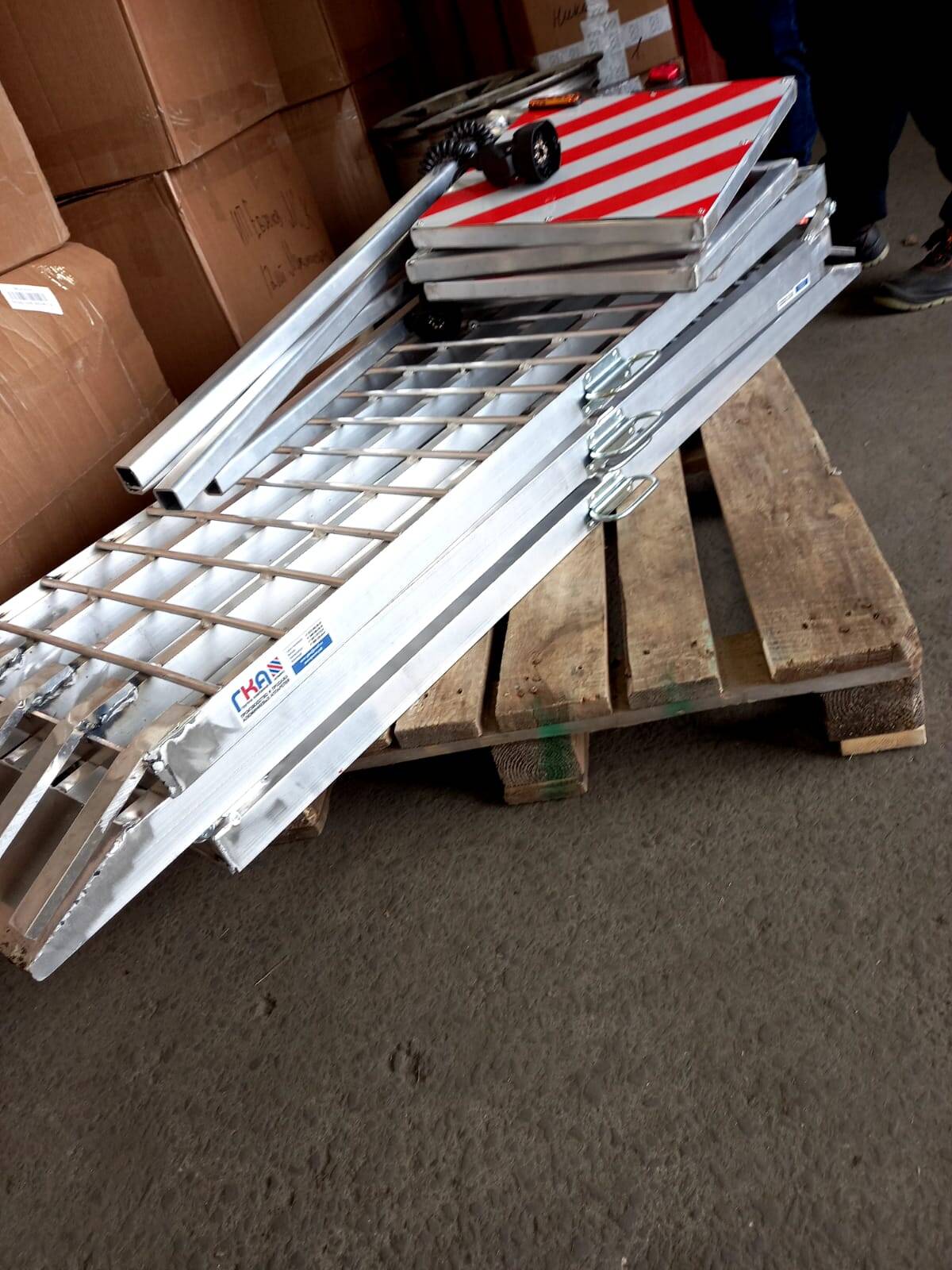 Аппарели алюминиевые с бортами и без    в Воронеже фото 4 Транспорт Воронеж