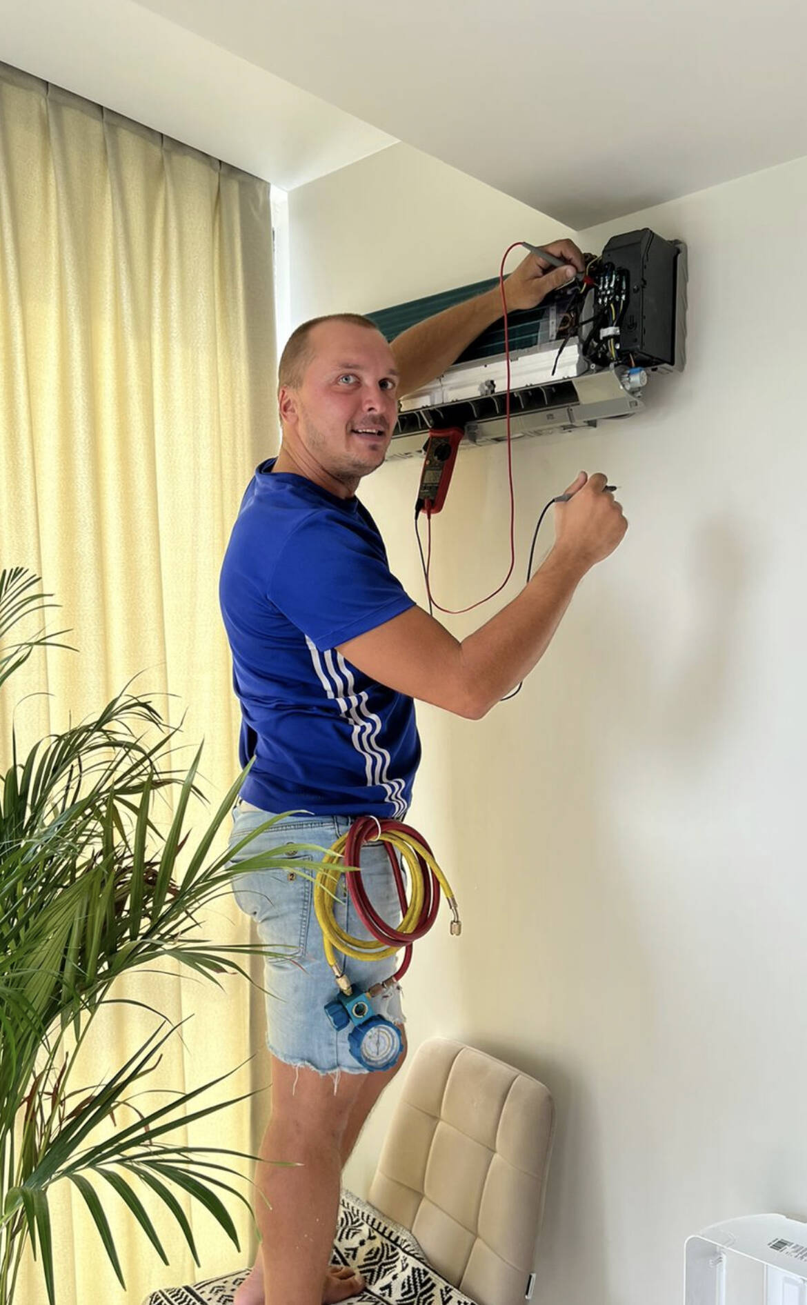 Ремонт кондиционеров . Заправка кондиционеров