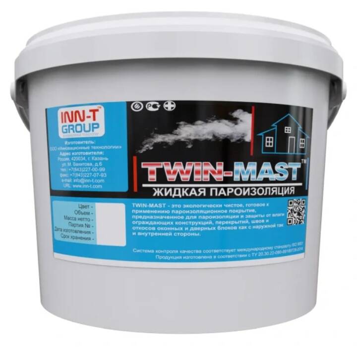 Пароизоляционная мастика twin-mast
