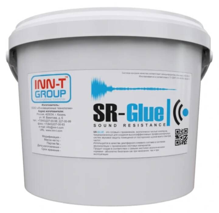 Сверхтонкая звукоизоляция SR glue