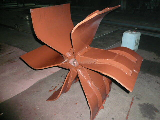 Рабочие колёса к вентиляторам и дымососам в Костроме фото 1 Услуги Кострома