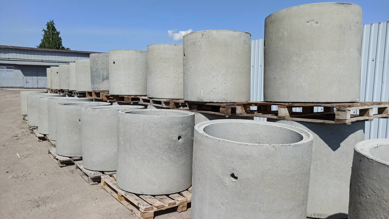 Кольцо колодезное КС 8.9 с замком