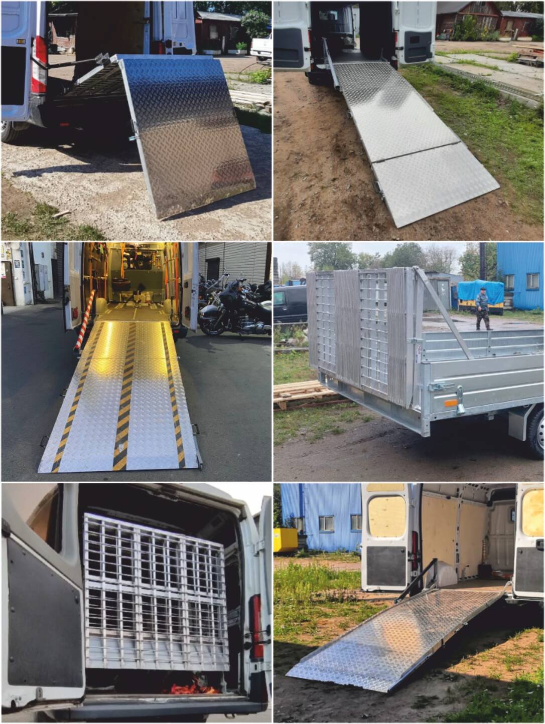 Погрузочные мосты автомобильно стационарные 