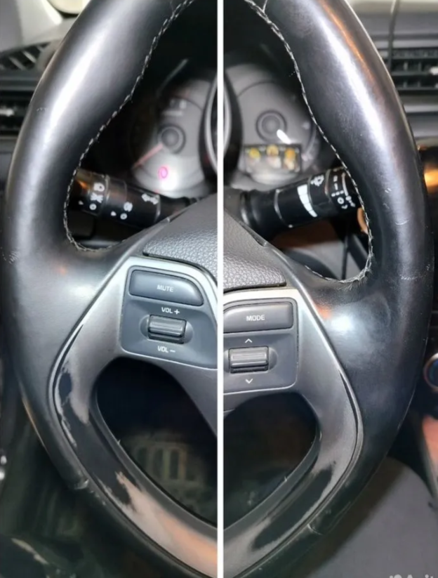 Деликатная очистка кожаных элементов салона авто