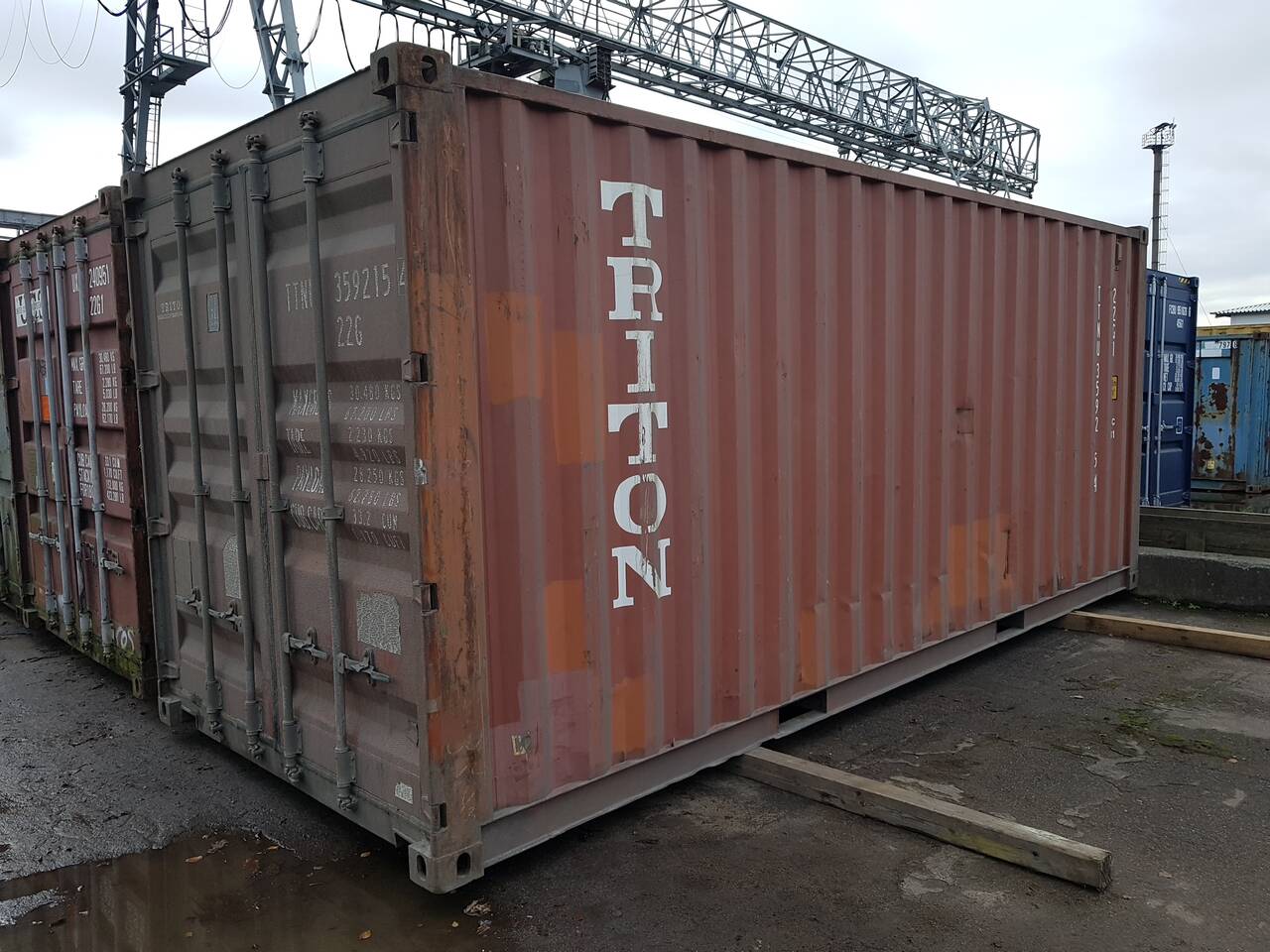 Контейнер 20 футов - продажа и доставка в СПб