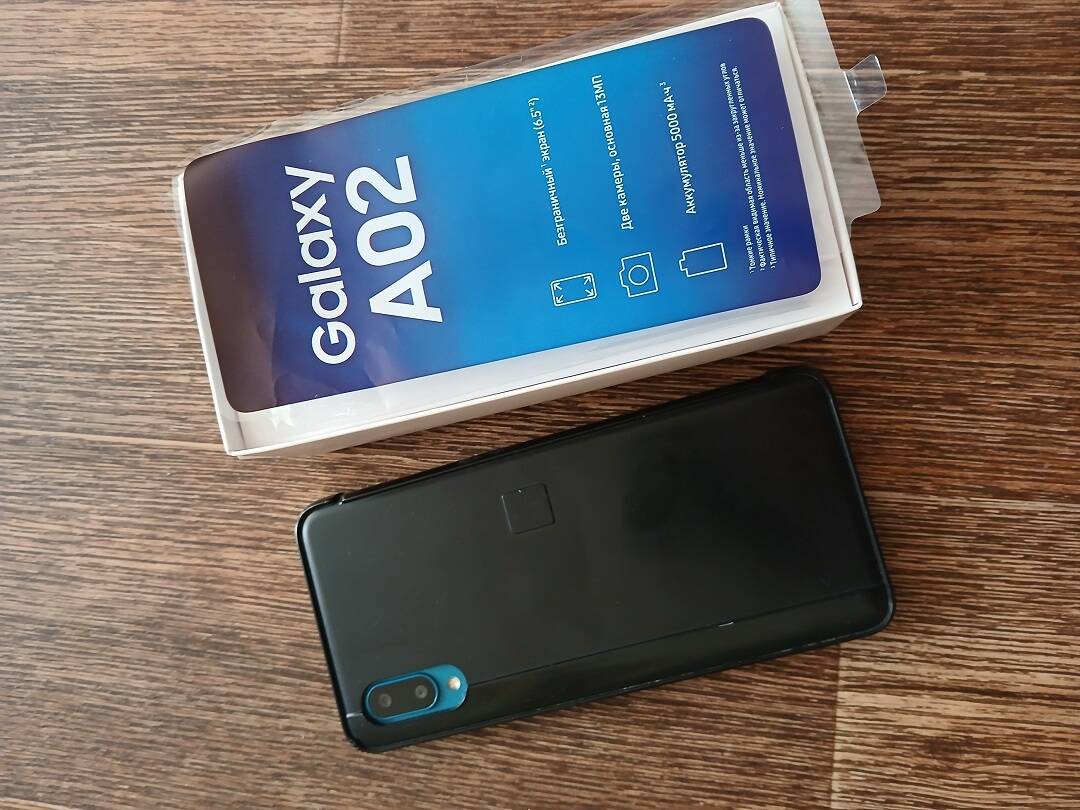 Смартфон бу Samsung Galaxy a02 в Санкт-Петербурге фото 2 Бытовая электроника Санкт-Петербург