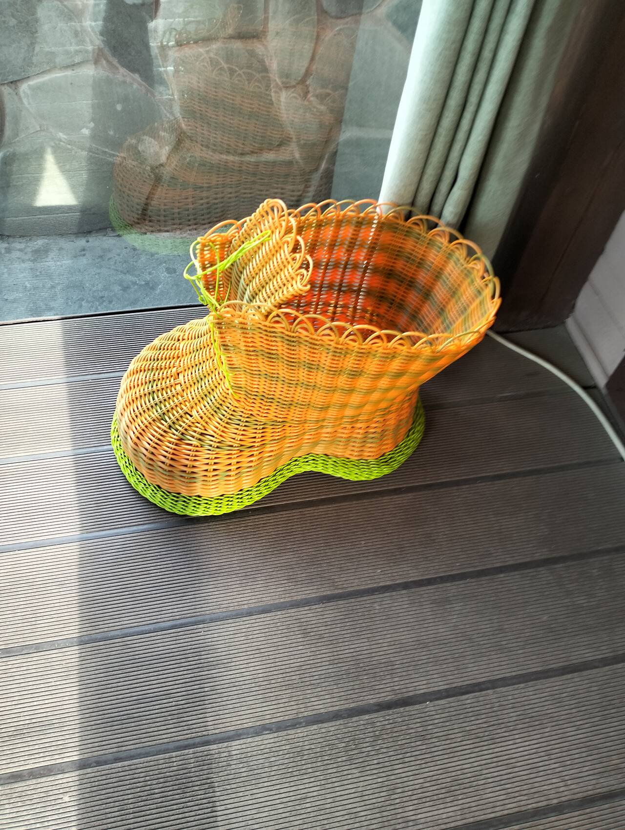 Кашпо башмак из ротанга в Москве фото 2 Для дома и дачи Москва Кашпо башмак из ротанга в Москве фото 2 Для дома и дачи Москва