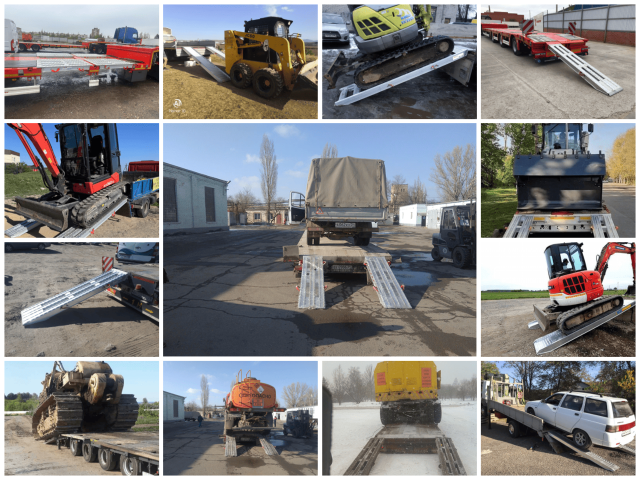 Производство аппарелей от 500 кг до 90 тонн 