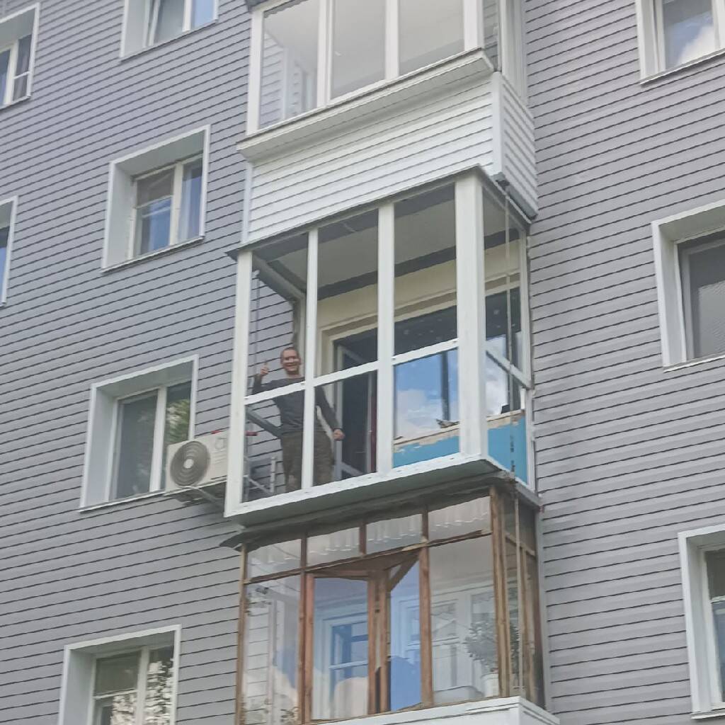 Остекление балконов шкаф в подарок 
