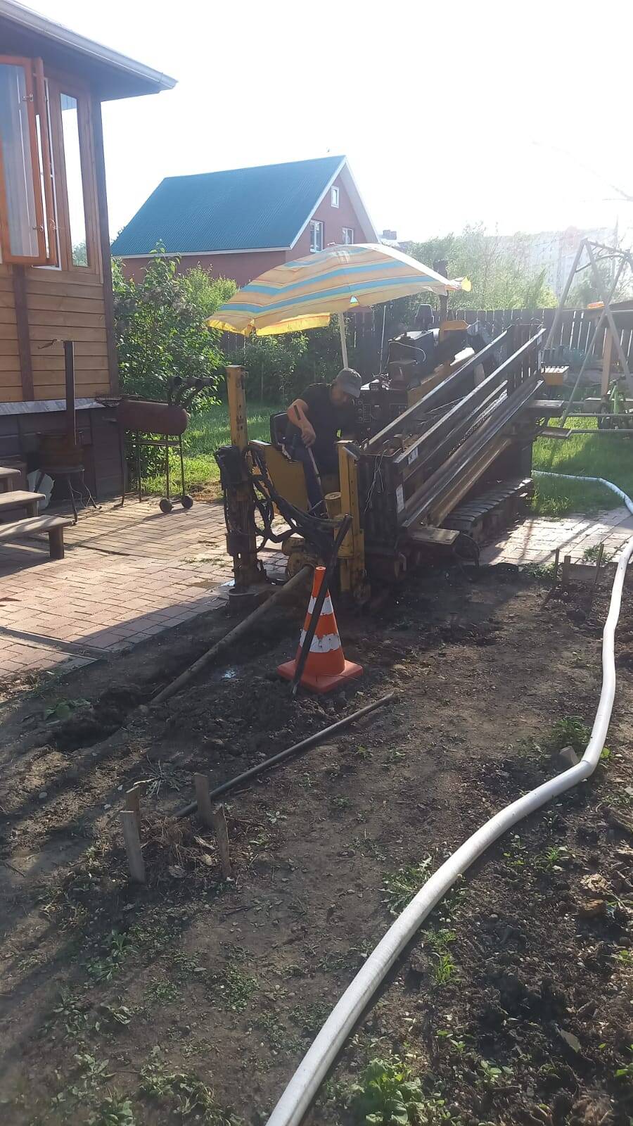 Прокладка трубопровода методом ГНБ