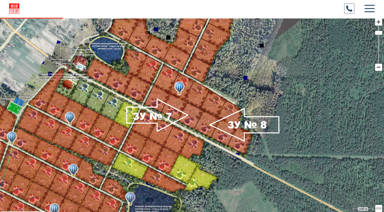 Бартер на 2-а участка по 1-му га, граничат друг с другом № 7; № 8. в Твери фото 4 Недвижимость Тверь