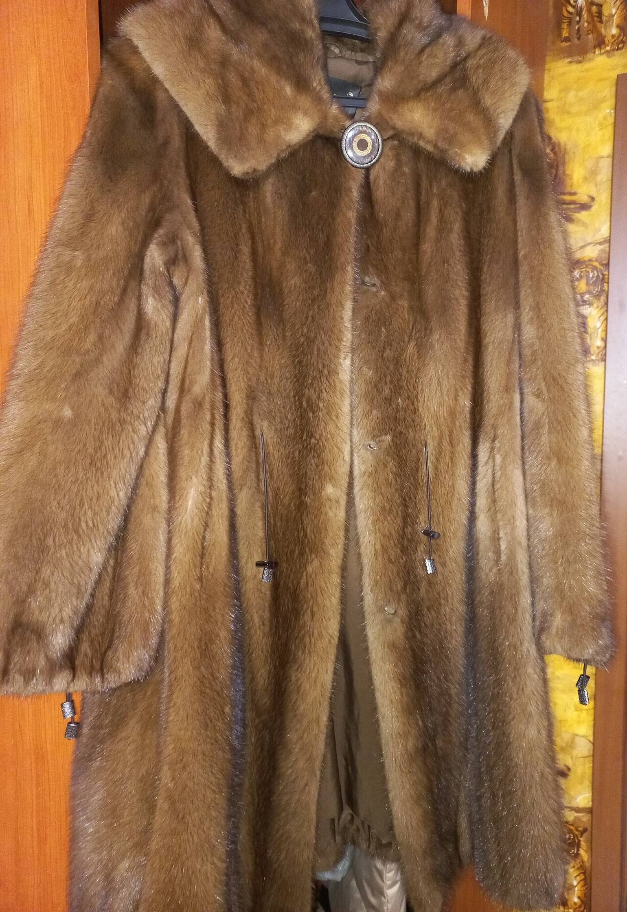 Норковая шуба натуральная