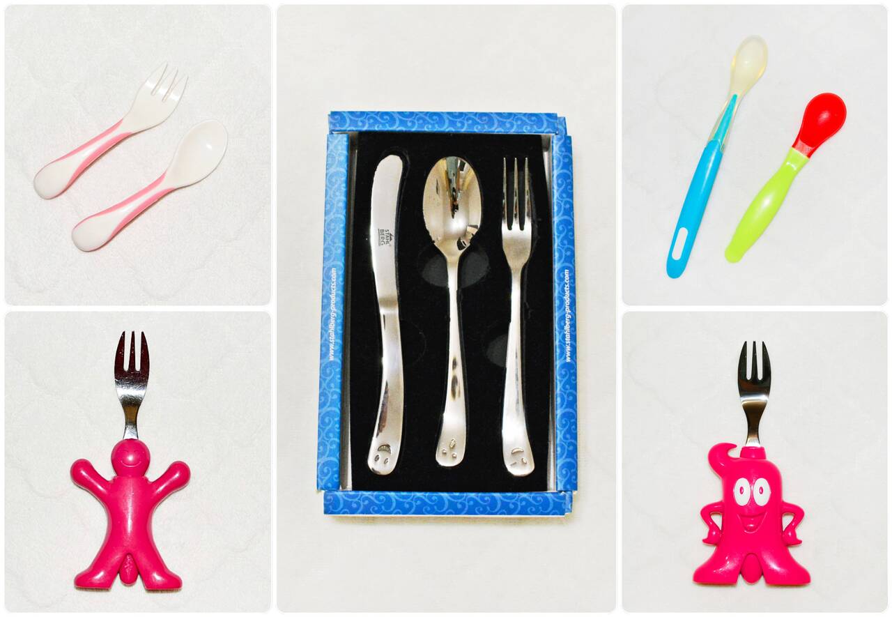 Новые наборы детских столовых приборов, РАЗНЫЕ размеры