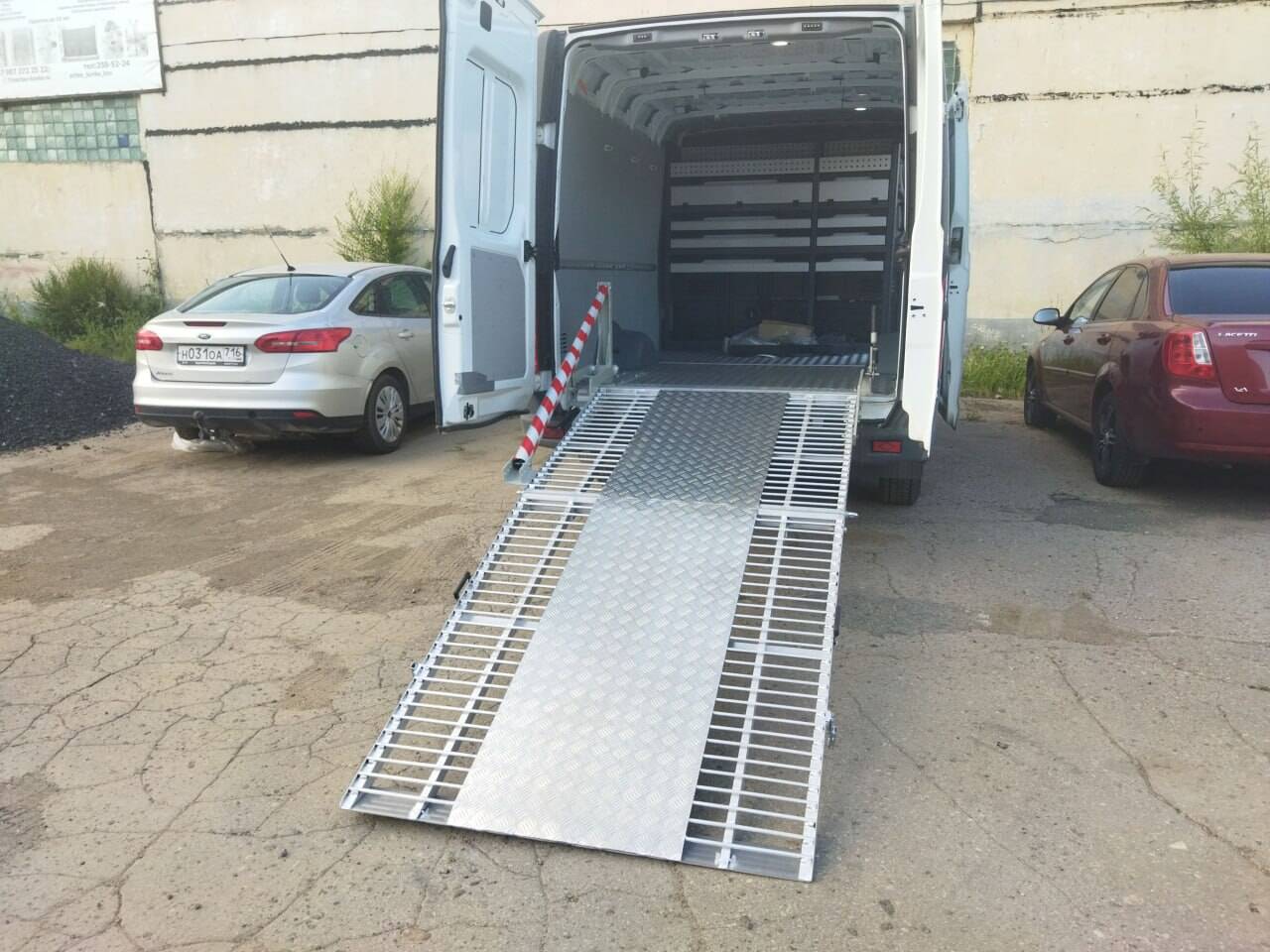 Трап складной автомобильно стационарный от производителя!   в Москве фото 2 Транспорт Москва