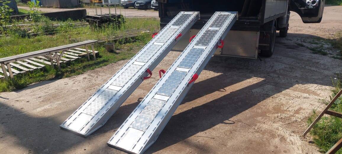 Аппарели для заезда техники в кузов газель Аппарели для заезда техники в кузов газель