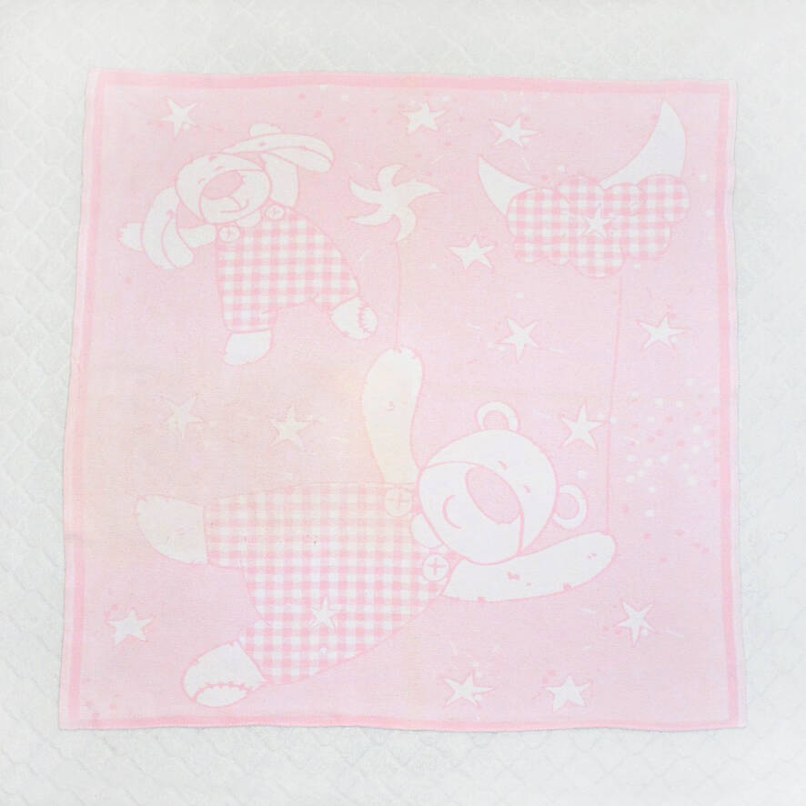 Розовое байковое одеяло для новорождённой в Санкт-Петербурге фото 3 Личные вещи Санкт-Петербург