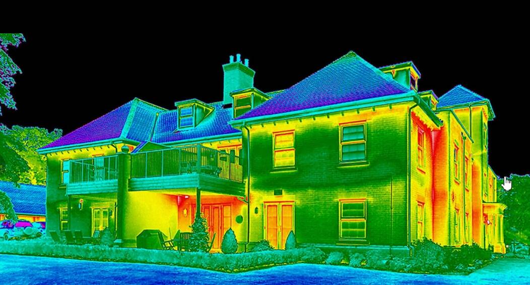 тепловизионные обследования жилых и нежилых помещений.