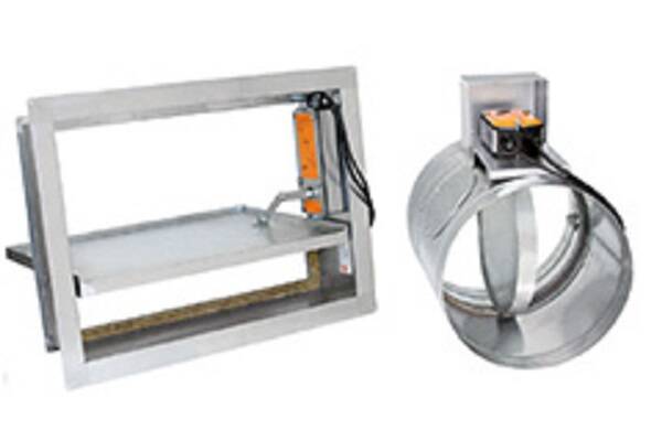 Противопожарные клапаны, изготовление