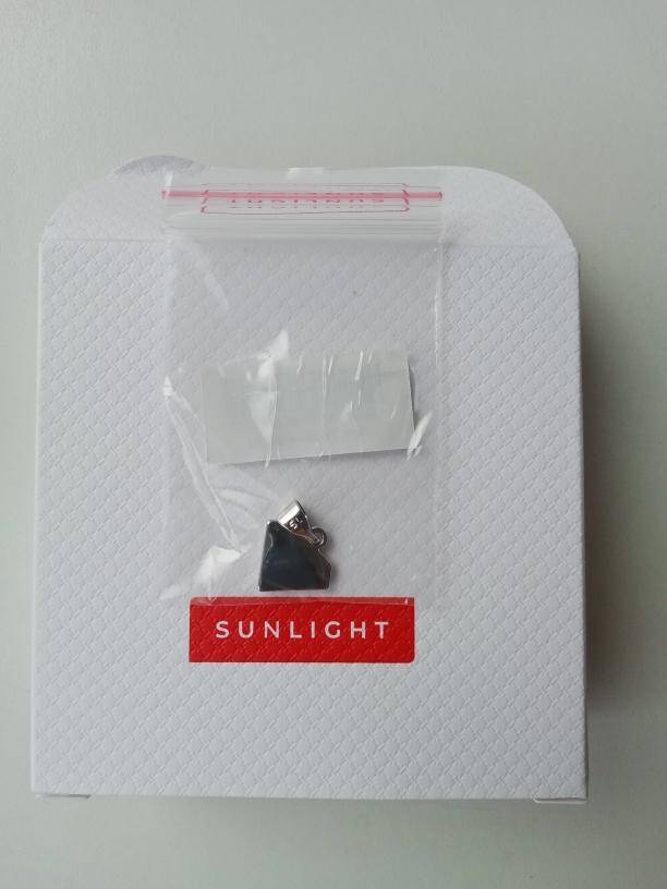 Кулон подвеска Sunlight алмаз розовый бриллиант бижутерия украшение серебро серебристый серебряный бижутерный сплав под белое золото платину амулет талисман в Москве фото 3 Личные вещи Москва