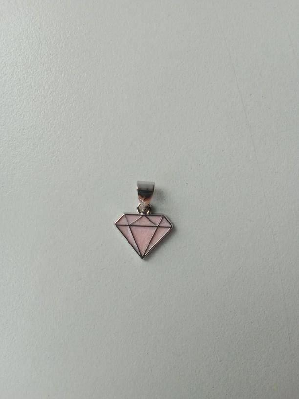 Кулон подвеска Sunlight алмаз розовый бриллиант бижутерия украшение серебро серебристый серебряный бижутерный сплав под белое золото платину амулет талисман в Москве фото 5 Личные вещи Москва
