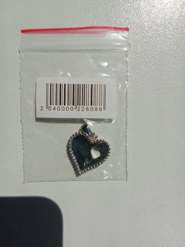 Кулон подвеска 585 Золотой сердце бижутерия серебро серебристый серебряный бижутерный сплав под белое золото платину сердечко амулет талисман  в Москве фото 3 Личные вещи Москва