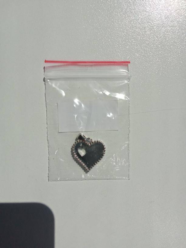 Кулон подвеска 585 Золотой сердце бижутерия серебро серебристый серебряный бижутерный сплав под белое золото платину сердечко амулет талисман  в Москве фото 4 Личные вещи Москва