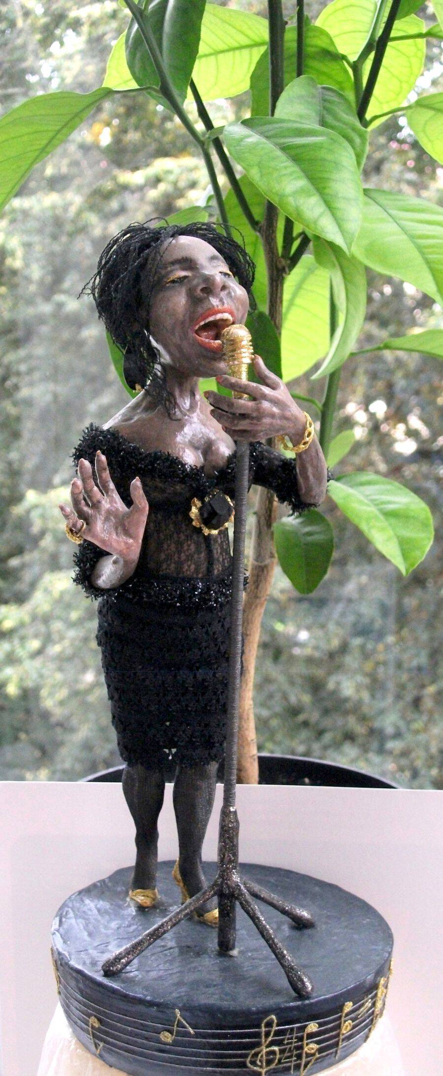 интерьерная кукла "джаз"