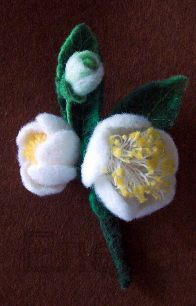 брошь - камелия в Новочебоксарске фото 2 Личные вещи Новочебоксарск