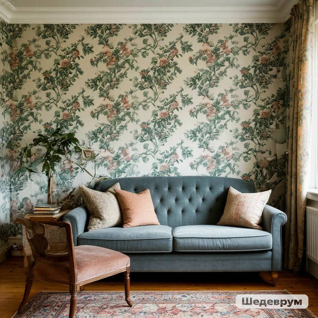 Поклейка обоев