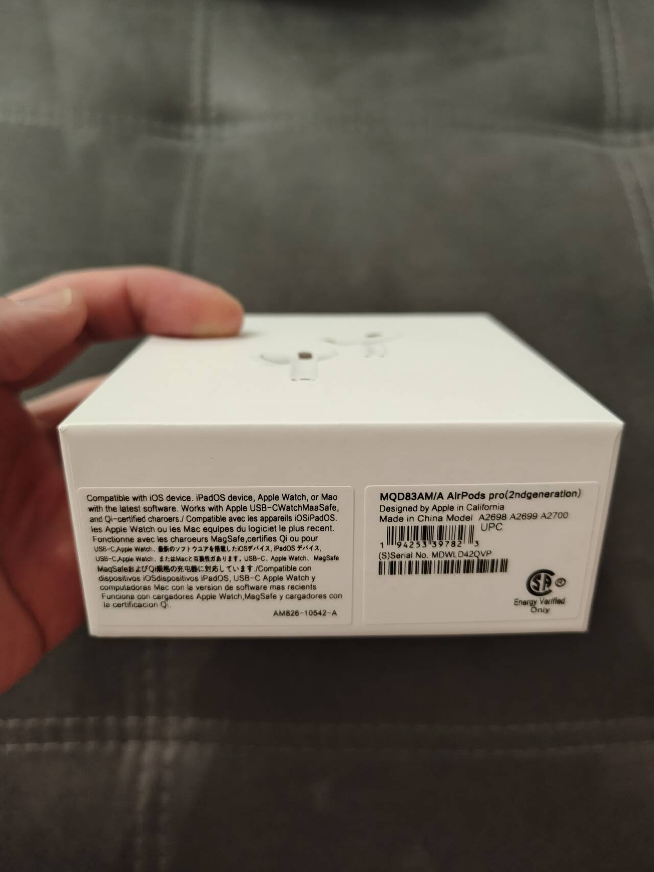 Беспроводные наушники apple airpods pro 2 в Нижнем Тагиле фото 3 Бытовая электроника Нижний Тагил