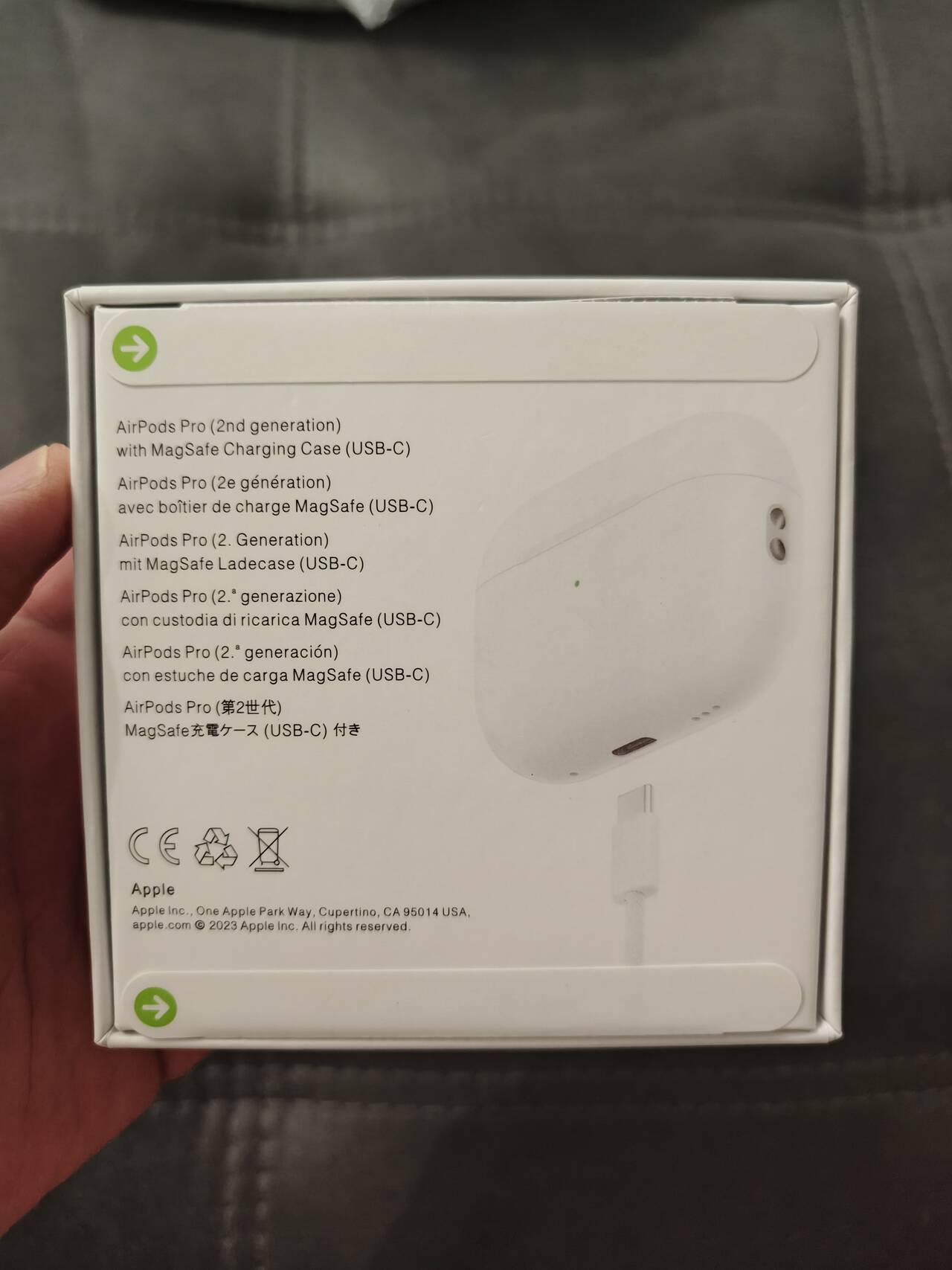 Беспроводные наушники apple airpods pro 2 в Нижнем Тагиле фото 2 Бытовая электроника Нижний Тагил