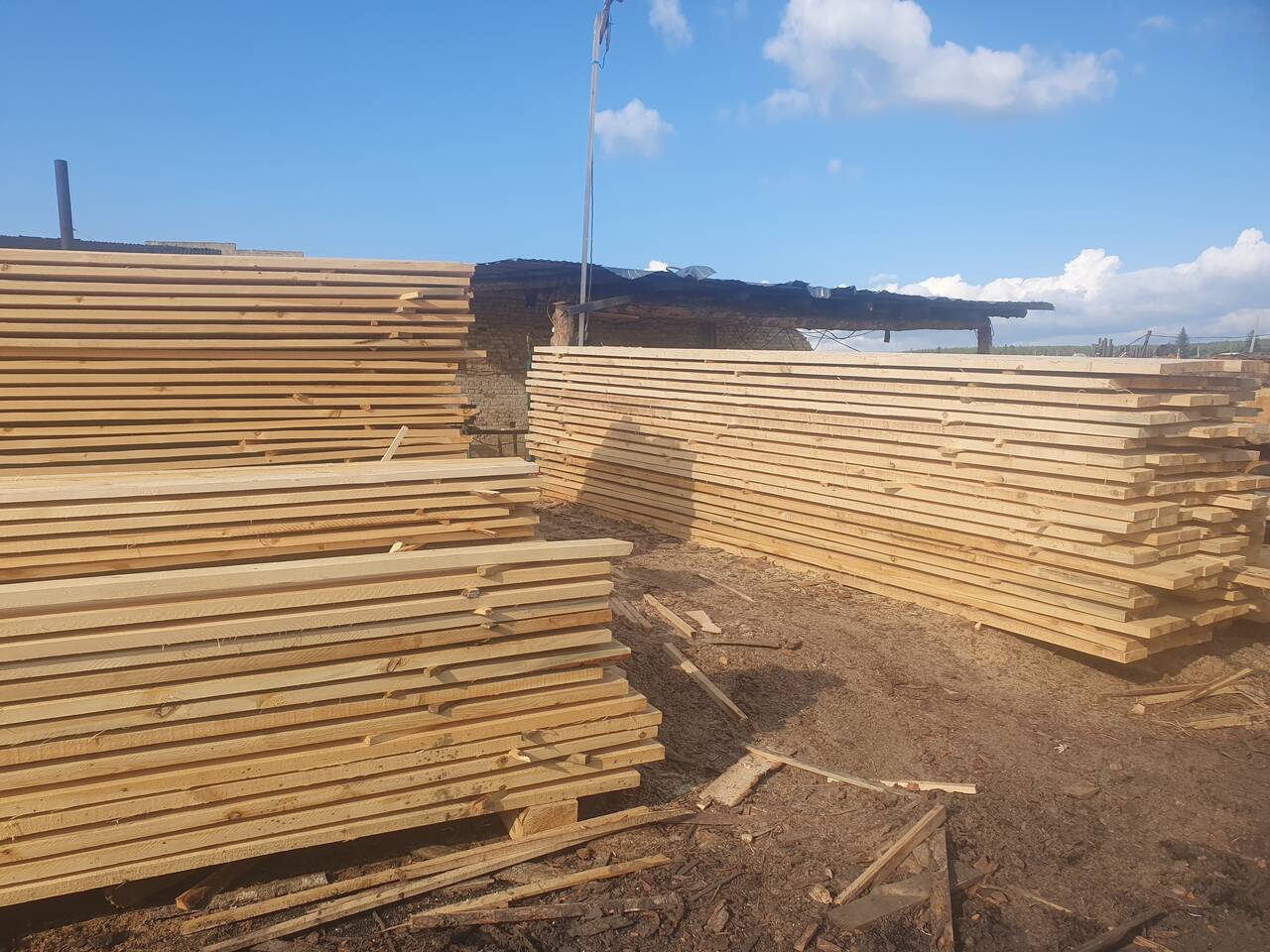 Доска обрезная Липа