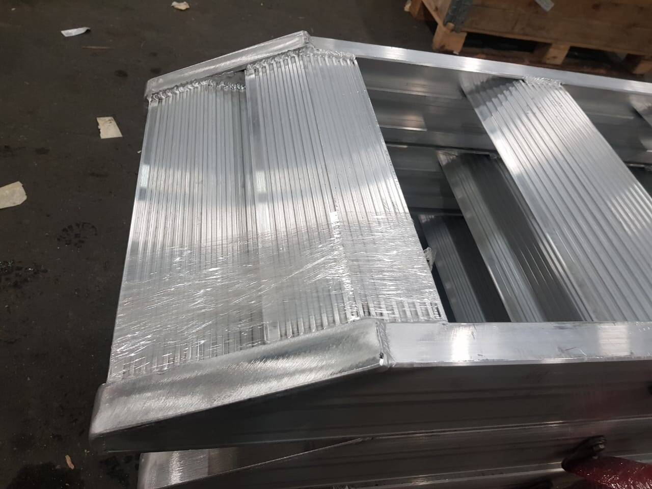 Аппарели алюминиевые 3500 мм до 5 тонн 