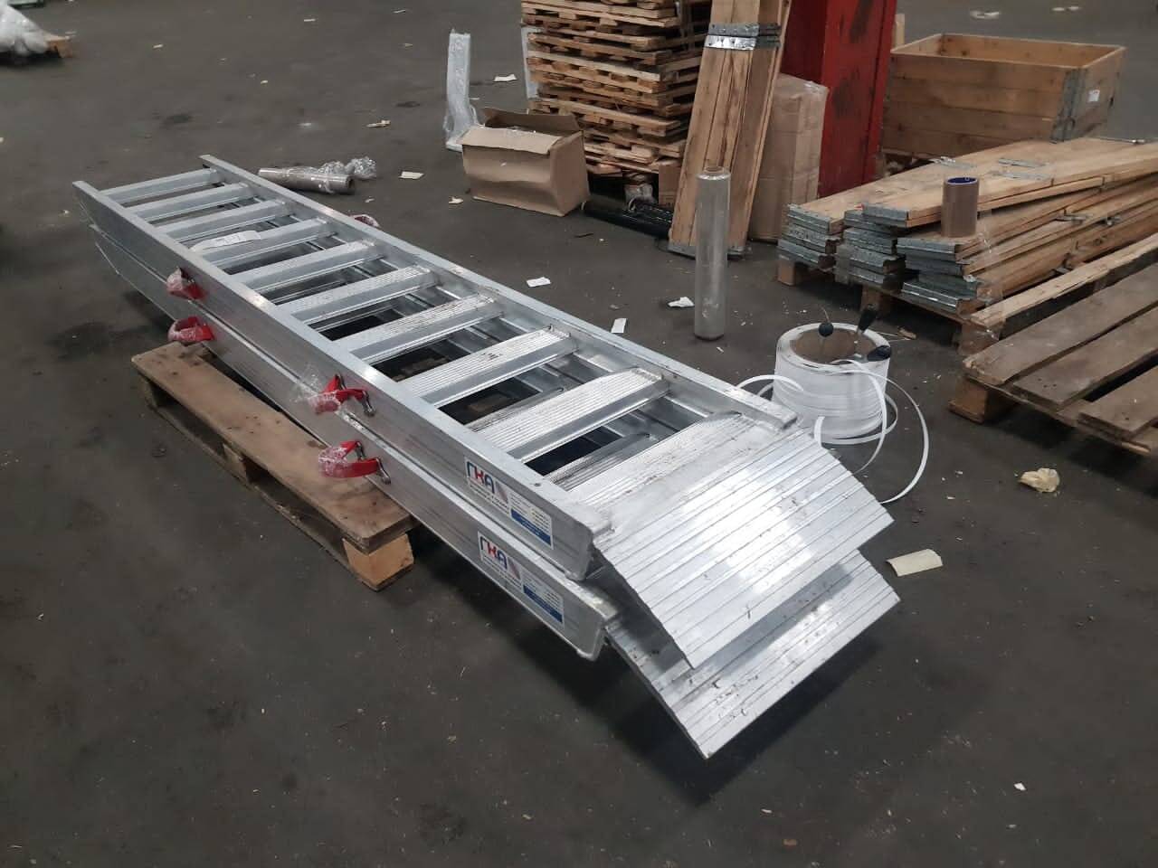 Аппарели алюминиевые 3500 мм до 5 тонн  в Курске фото 5 Транспорт Курск