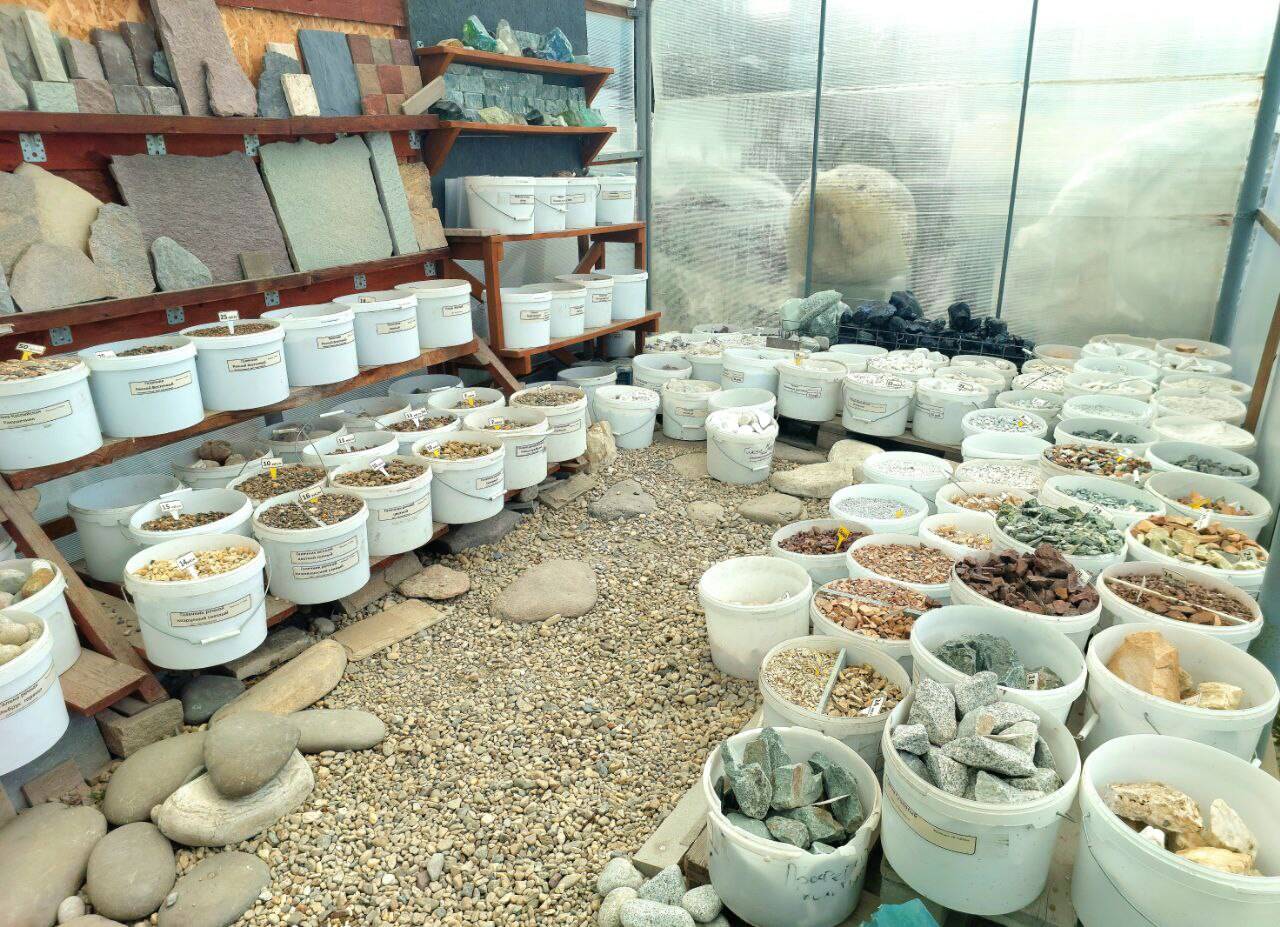 Галька мрамор крошка валуны Галька мрамор крошка валуны