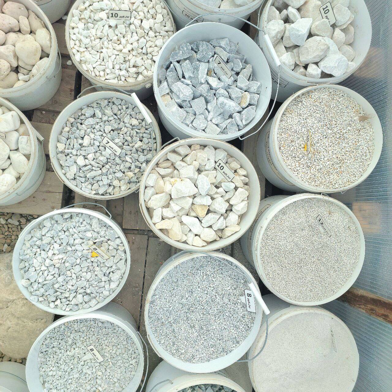Галька мрамор крошка валуны в Екатеринбурге фото 3 Для дома и дачи Екатеринбург