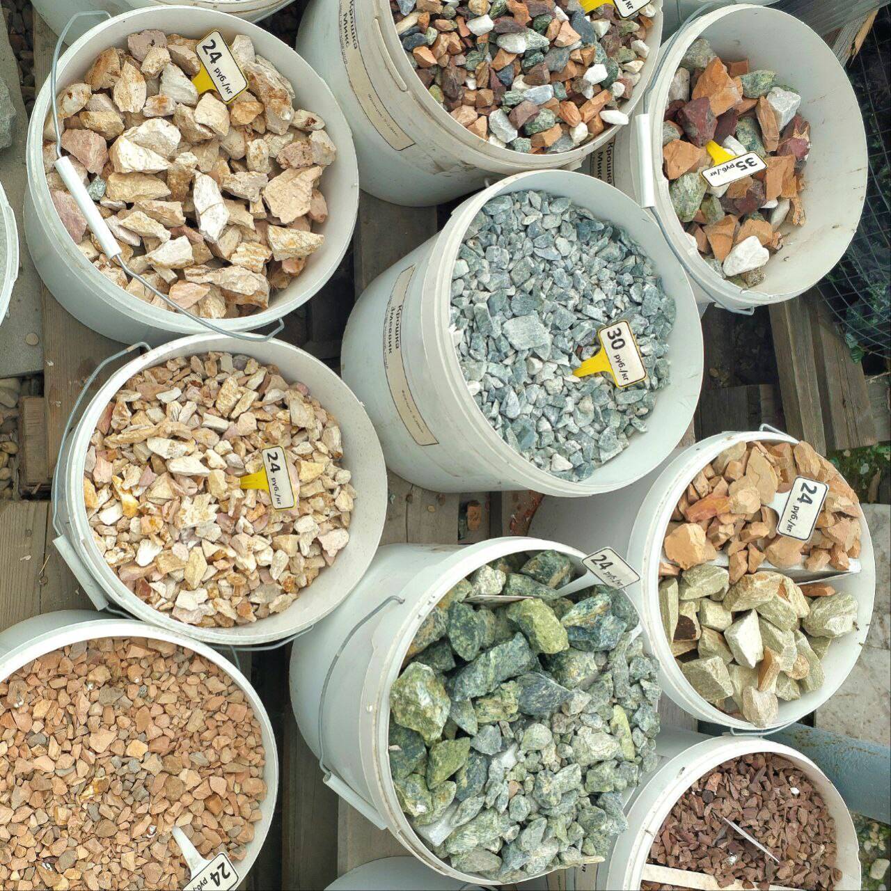 Галька мрамор крошка валуны в Екатеринбурге фото 6 Для дома и дачи Екатеринбург