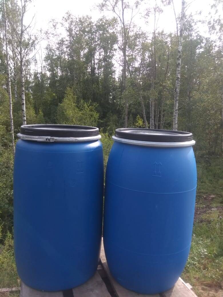 Бочка пластиковая 200 литров