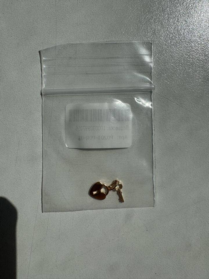 Кулон подвеска Sunlight сердце ключ позолота бижутерия украшение украшения сердечко золото амулет талисман в Москве фото 3 Личные вещи Москва