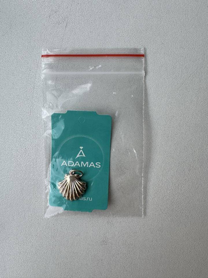 Кулон подвеска ракушка Адамас серебро позолота украшение серебряный украшения бижутерия амулет талисман морская тема в Москве фото 4 Личные вещи Москва