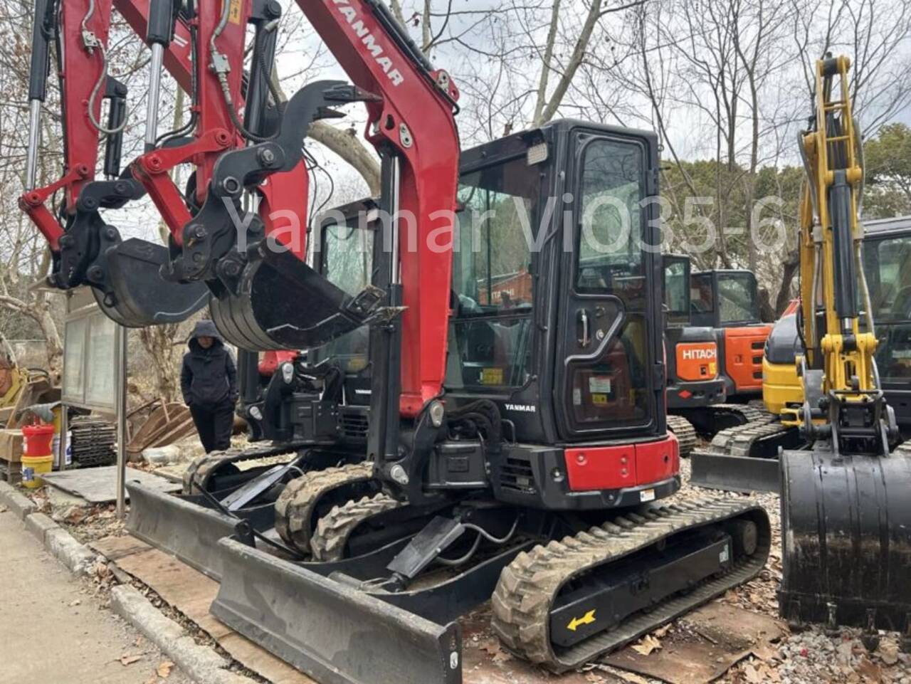 Мини экскаватор Yanmar ViO35-6 в Санкт-Петербурге фото 4 Транспорт Санкт-Петербург
