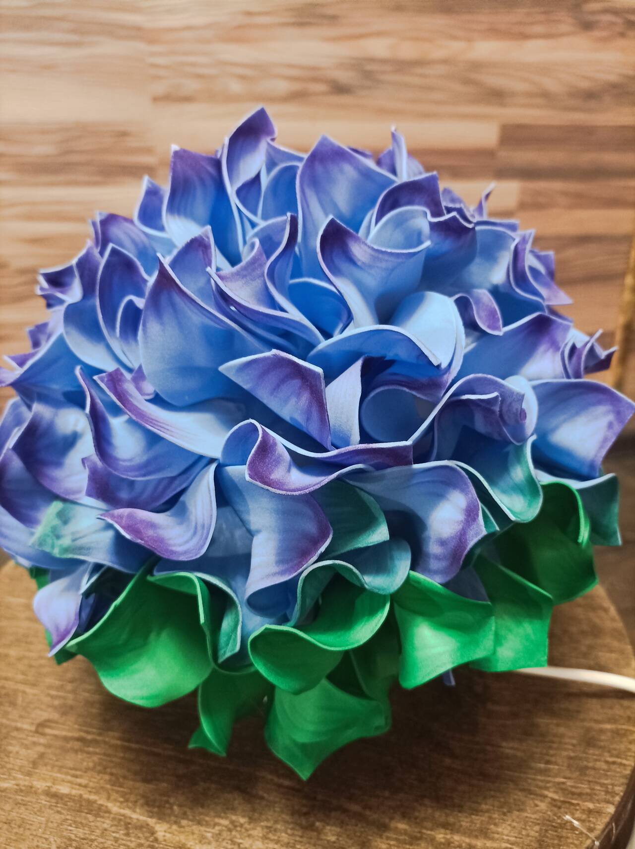 Светильник ручной работы Гортензия 