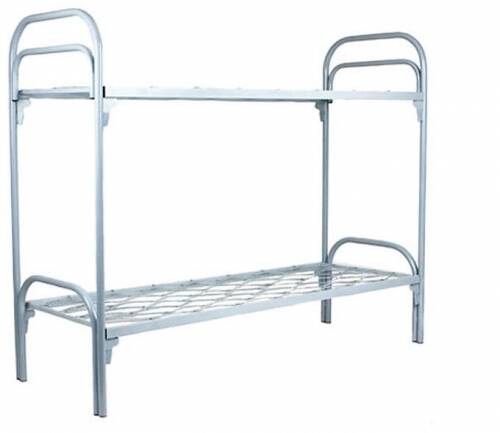 Односпальные, полуторные кровати металлические для дачи