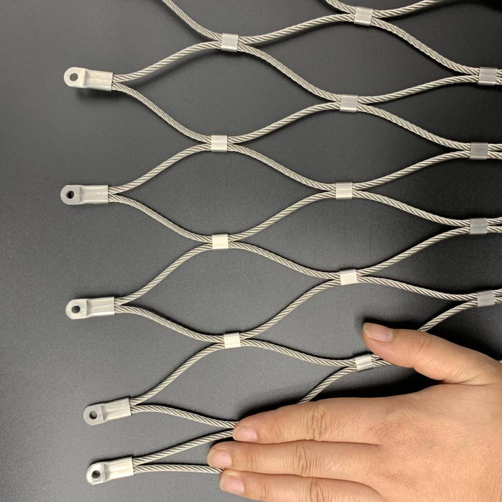 Сетка из троса нержавеющего