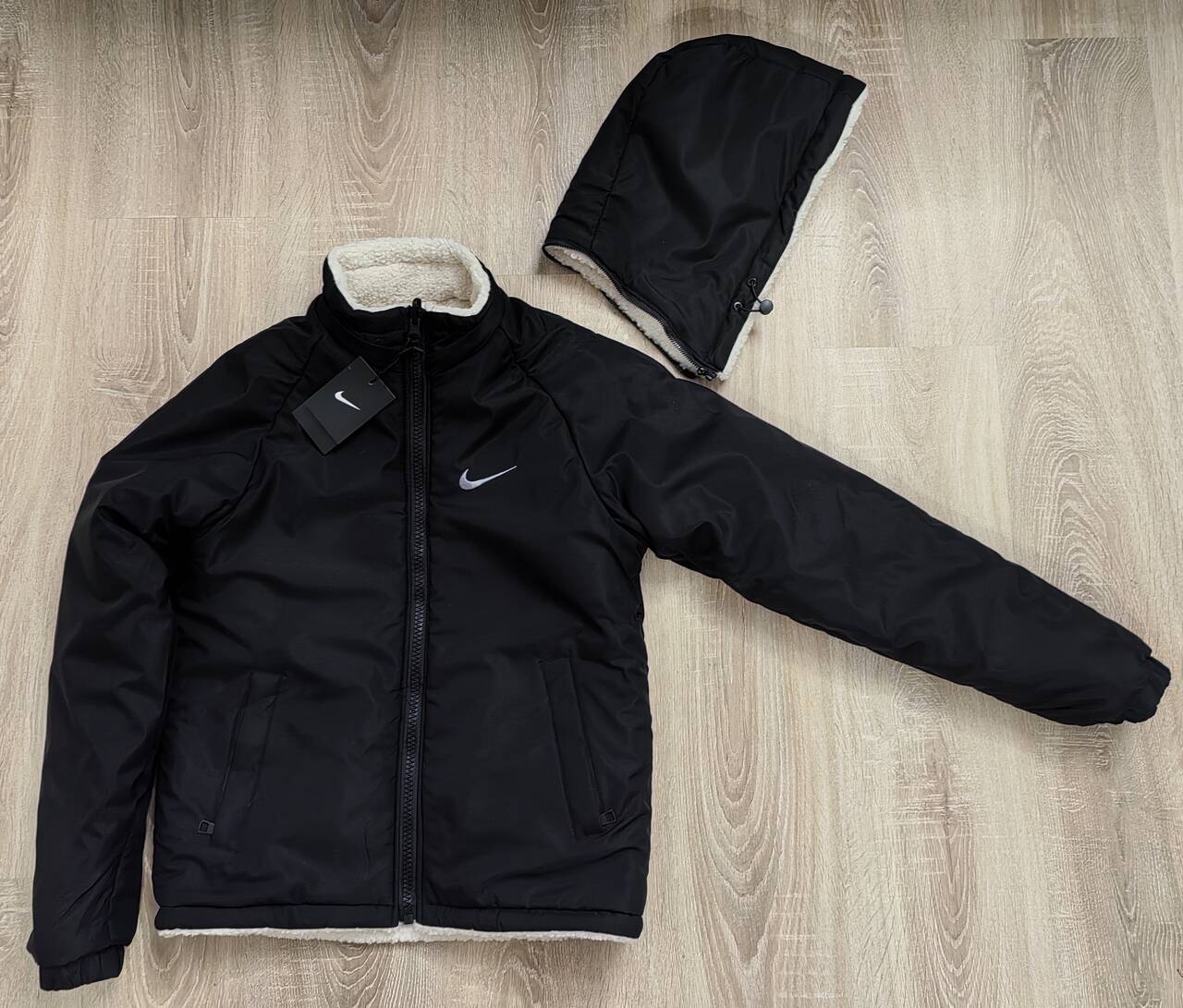 Двусторонняя демисезонная куртка "барашек" в Москве фото 6 Личные вещи Москва