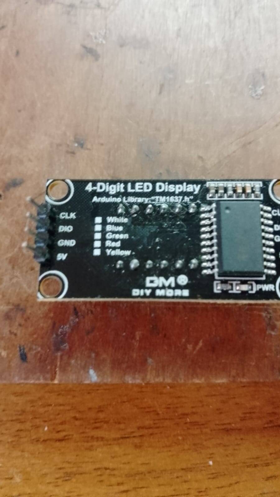 Модули TM1637 7-сегментных светодиодных цифровых 4-х битных дисплеев в Сочи фото 2 Бытовая электроника Сочи Модули TM1637 7-сегментных светодиодных цифровых 4-х битных дисплеев в Сочи фото 2 Бытовая электроника Сочи